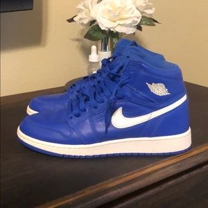Blue nike air Jordan